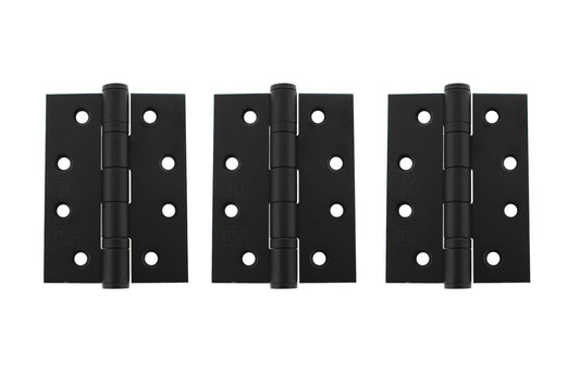 Atlantic Ball Bearing Hinges Set of 3 - Matt Black