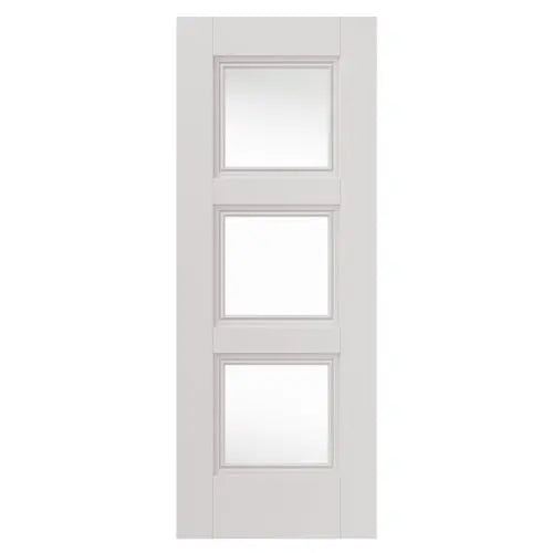 Catton Glazed White Internal Door