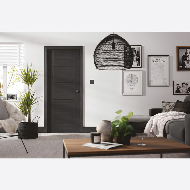 Vancouver 5P Pre-finished Charcoal Black