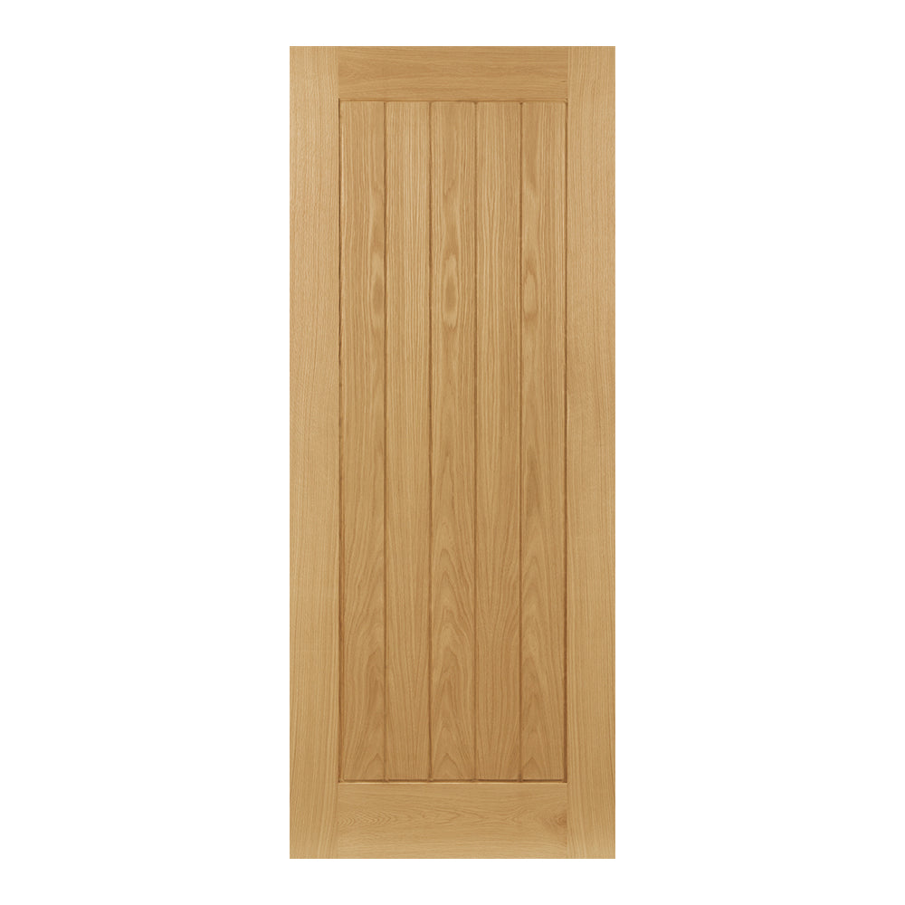 Cottage Unfinished Oak- interior oak door