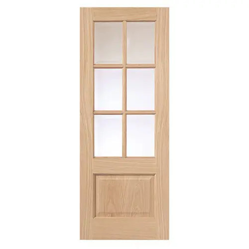 Dove Oak Glazed Internal Door