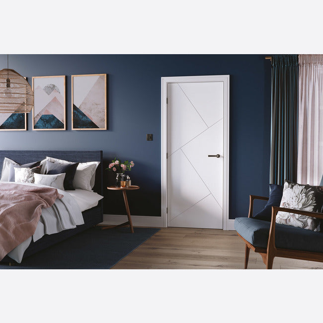 Dover White Primed Doors