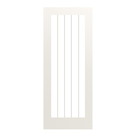 Ely 1L Full Glazed White Primed Doors