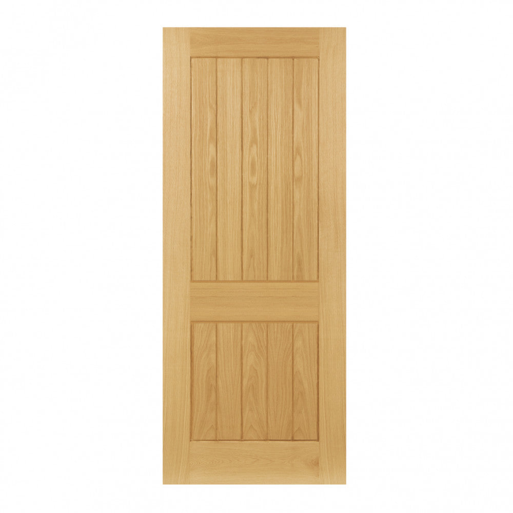 Ely 2 Panel Pre-Finished Oak Doors