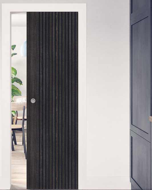 AX Panel Dark Grey Ash Doors