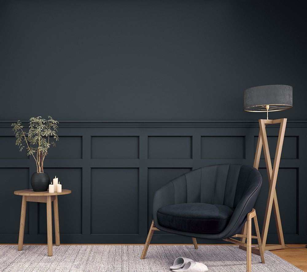 White Primed Hampton Wall Panelling