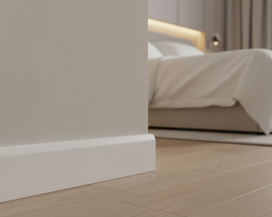 Chamfered 3 (Square top) - MDF Skirting/Architrave