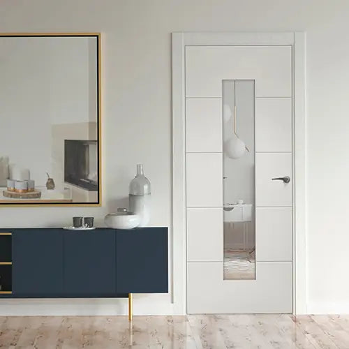 4 Line Horizontal Glazed Doors