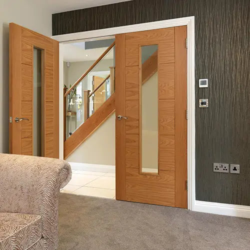 Emral Oak Glazed Internal Door