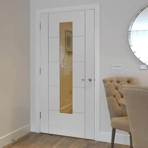 Emral White Glazed Internal Door