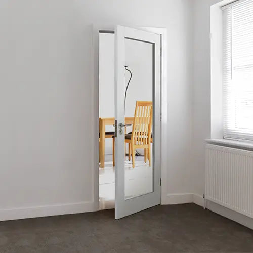 Tobago White Glazed Internal Door