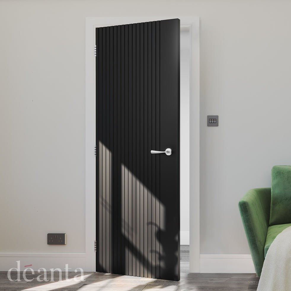 Malmo Prefinished Black Doors