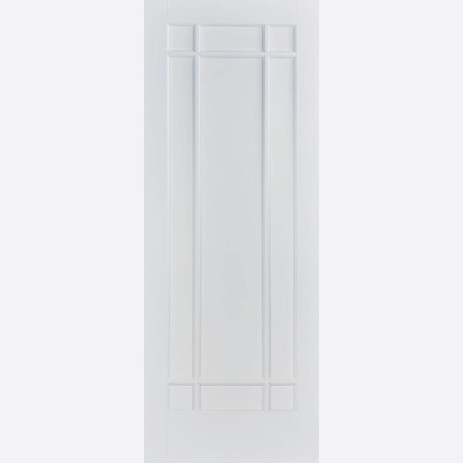 Manhattan White Primed Doors