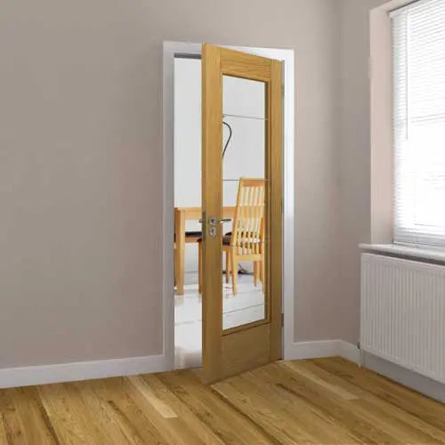Medina Oak Glazed Internal Door