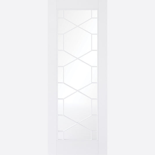 Orly Glazed White Primed Doors