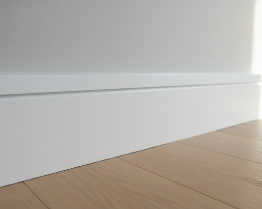 Square Single Large Groove - MDF Skirting/Architrave