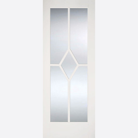 Reims Glazed White Primed Doors