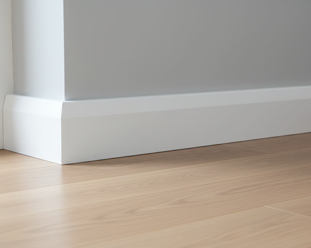 Chamfered - Primed MDF Skirting/Architrave