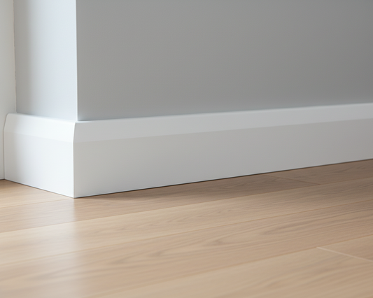 Chamfered - Primed MDF Skirting/Architrave