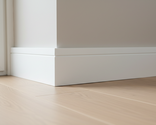 Square Single Groove - MDF Skirting/Architrave