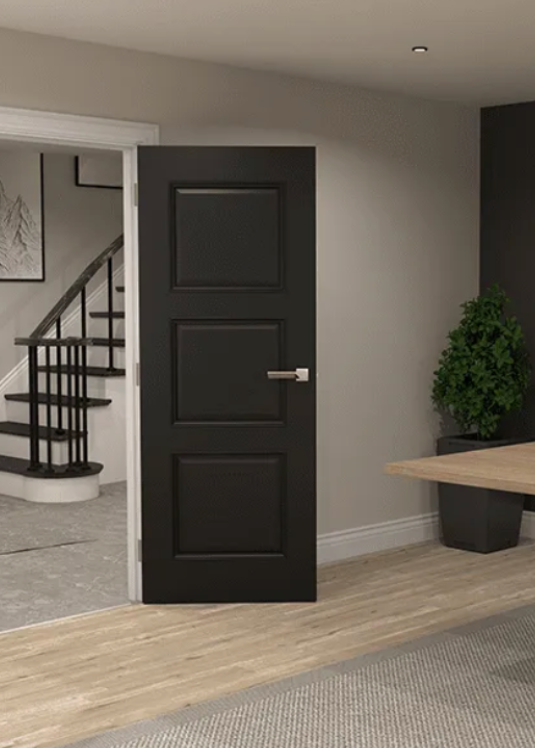 Trinity Black Prefinished Door