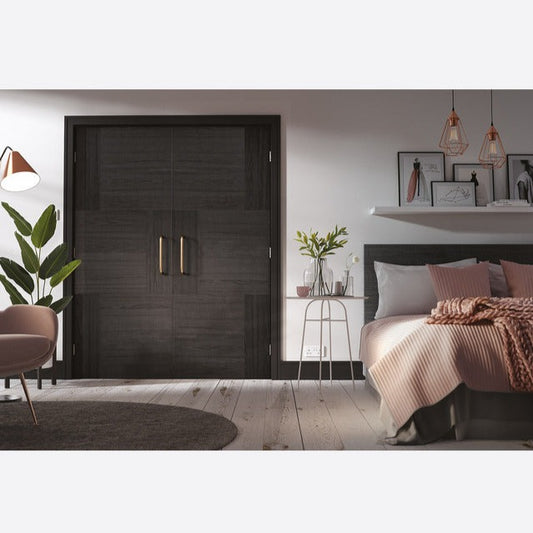 Seis Charcoal Black Doors
