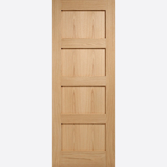 Shaker 4 Panel Pre-finished Oak (FD30)