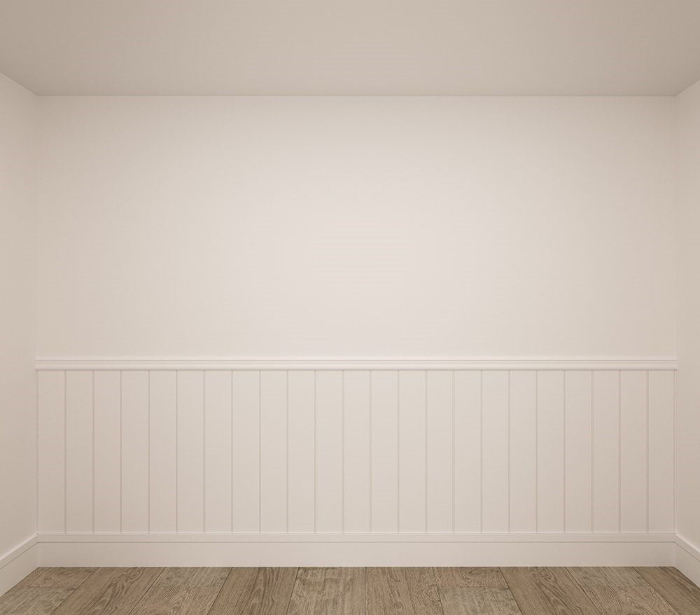 White Primed Madingley Wall Panelling