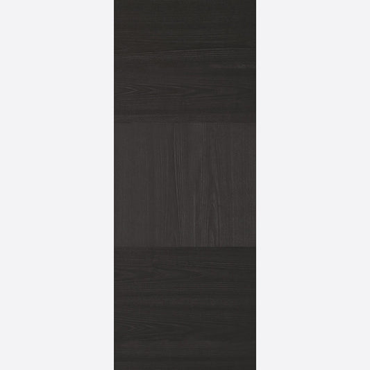 Tres Pre-finished Charcoal Black Doors