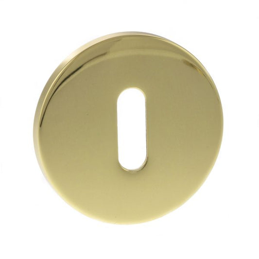 Tupai Exclusivo 5S Line Key Escutcheon - Polished Brass