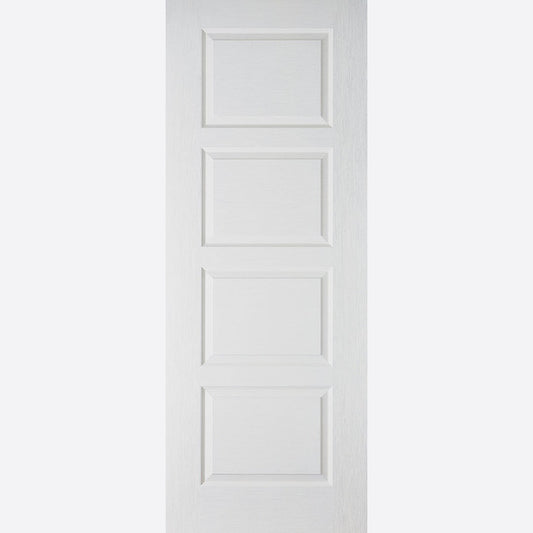 WHITE MOULDED CONTEMPORARY 4P