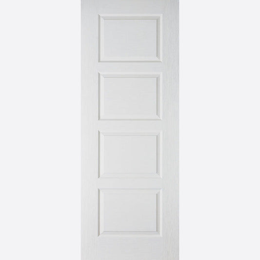 WHITE MOULDED CONTEMPORARY 4P (FD30)