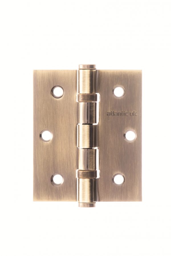 Ball Bearing Hinges - Pack of two - Antique Brass