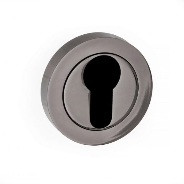 Status Round Escutcheons - Black Nickel