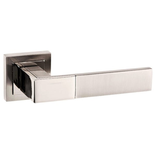 Senza Pari Casalli Lever - Satin Nickel/Polished Nickel