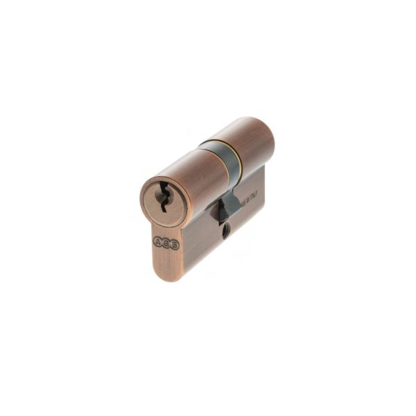 Euro Profile 5 Pin Double Cylinder - Copper