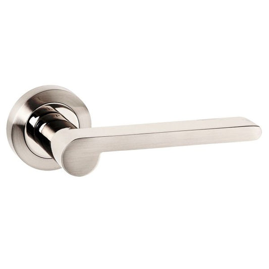 Senza Pari Darrio Lever – Satin Nickel/Polished Nickel