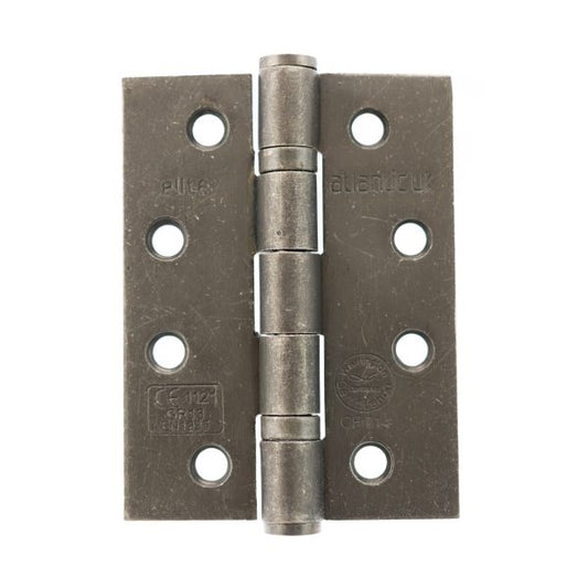 Ball Bearing Hinges - Pack of two - Distressed Silver (Fire Rated)