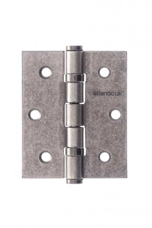 Ball Bearing Hinges – Pack of two -  Distressed Silver