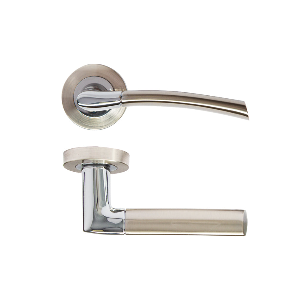 Hera Satin Nickel / Chrome Handle