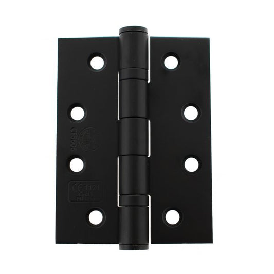 Ball Bearing Hinges - Pack of two -  Matt Black (Fire Rated)