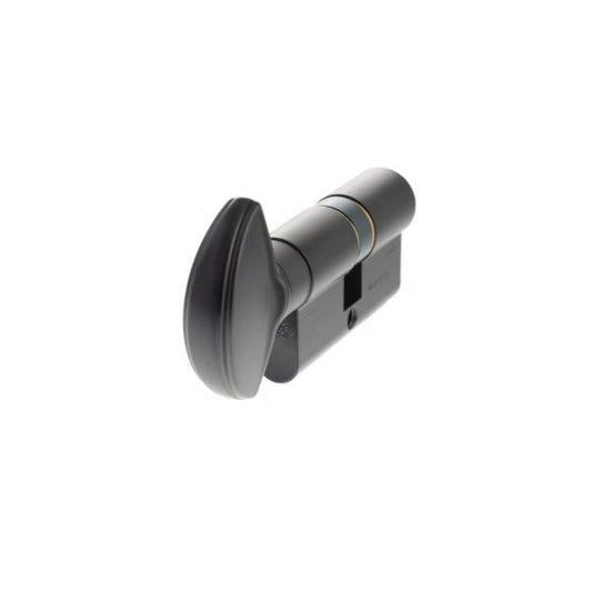 Euro Profile 5 Pin Cylinder - Matt Black