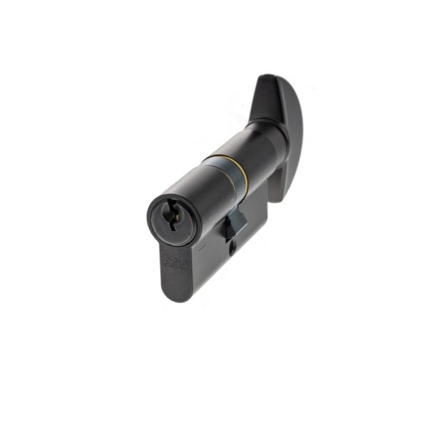 Euro Profile 5 Pin Cylinder - Matt Black