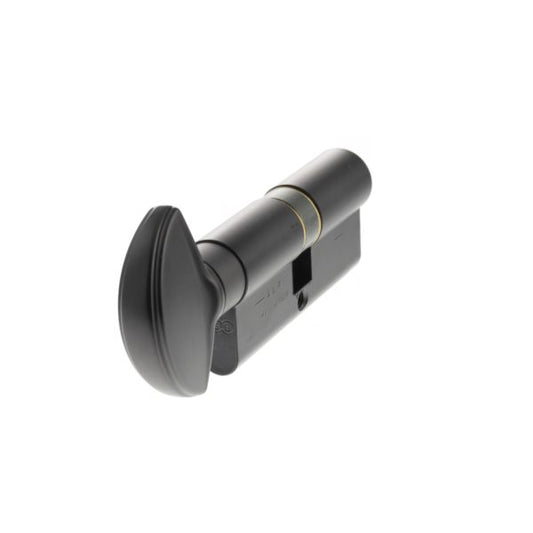 Euro Profile 5 Pin Cylinder - Matt Black