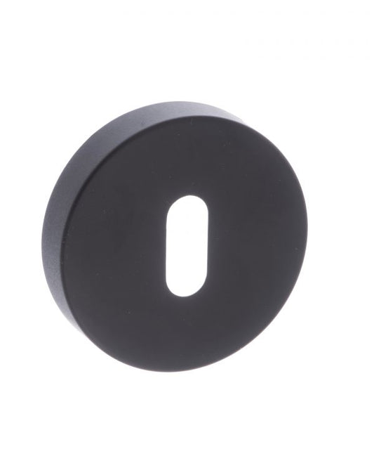 Status Round Escutcheons - Matt Black