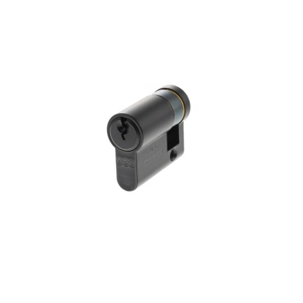 Euro Profile 5 Pin Single Cylinder - Matt Black