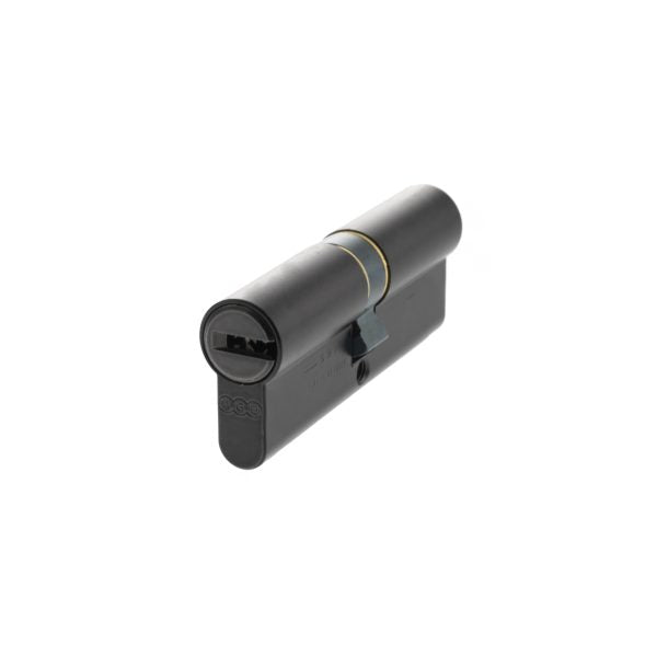 Euro Profile 15 Pin Double Cylinder - Matt Black