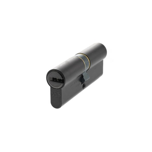 Euro Profile 15 Pin Double Cylinder - Matt Black