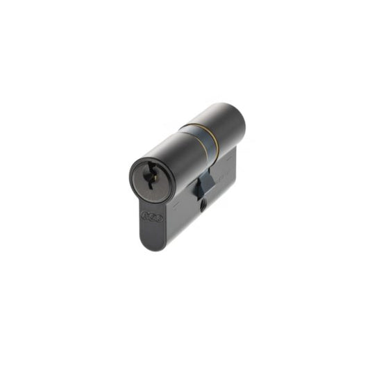 Euro Profile 5 Pin Double Cylinder Keyed Alike - Matt Black