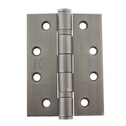 Ball Bearing Hinges - Pack of two - Matt Gun Metal (Fire Rated)